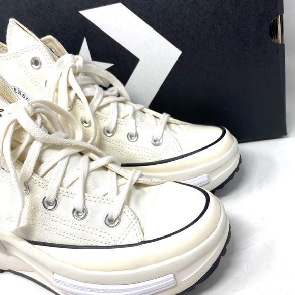 Converse Run Star Legacy CX Platform Shoes Canvas White Sneakers Women A00868C - Picture 4 of 14